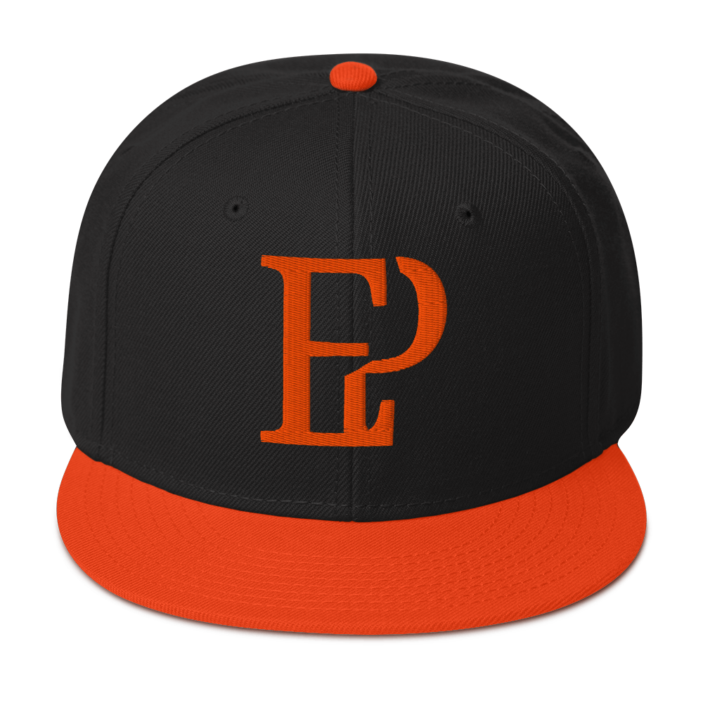 Elevated Purpose Snapback Series - Black/Orange