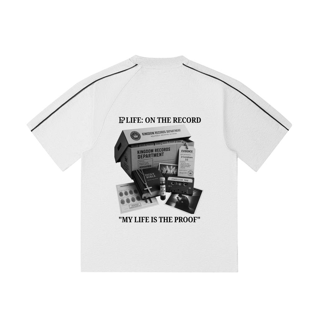 EP LIFE™ ON THE RECORD | EVIDENCE Tee | My Life Is the Proof