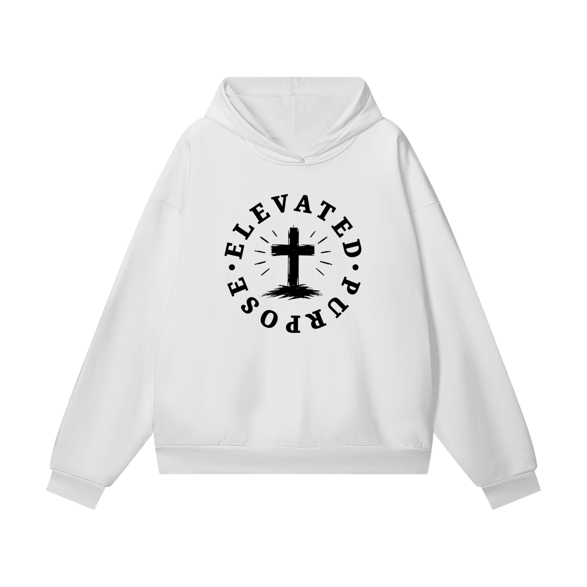 Men's Proverbs 19:21 Heavyweight Fleece Set - Hoodie & Straight Leg Sweatpants