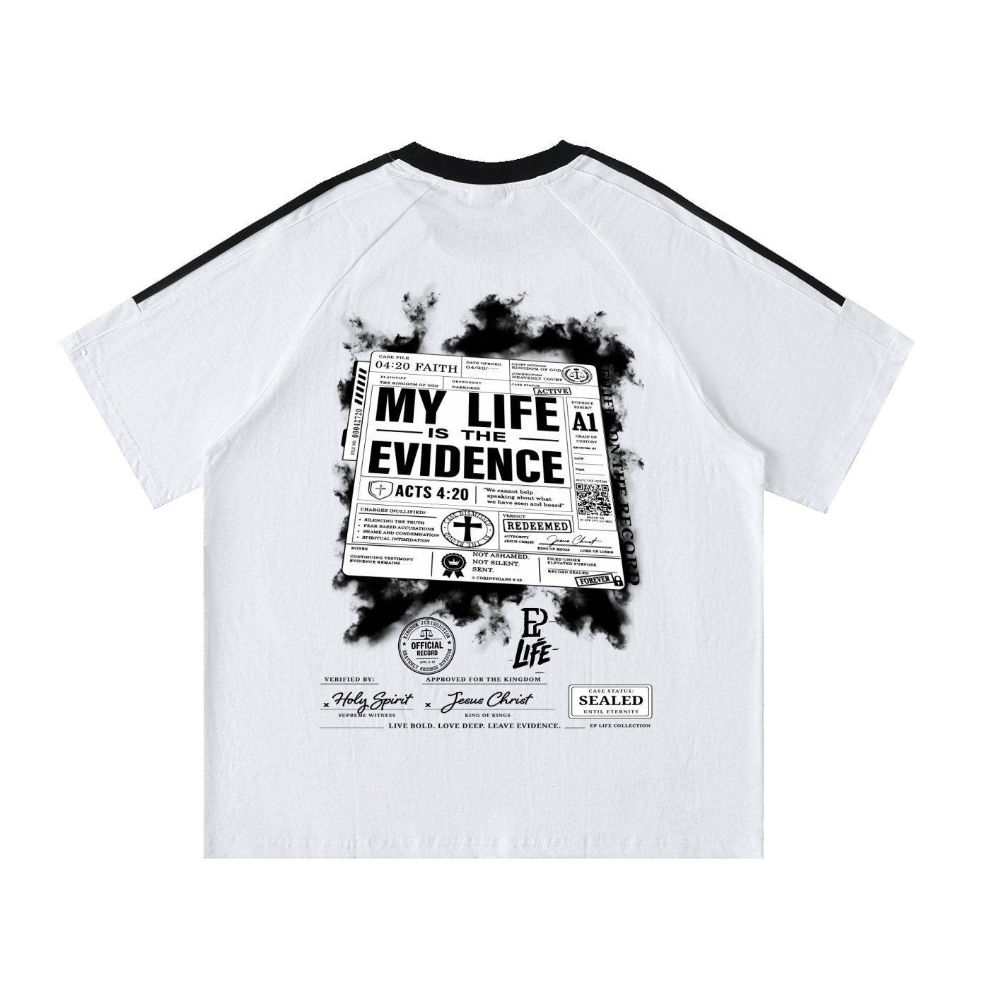 EP LIFE™ ON THE RECORD | WITNESS Performance Tee | Acts 4:20