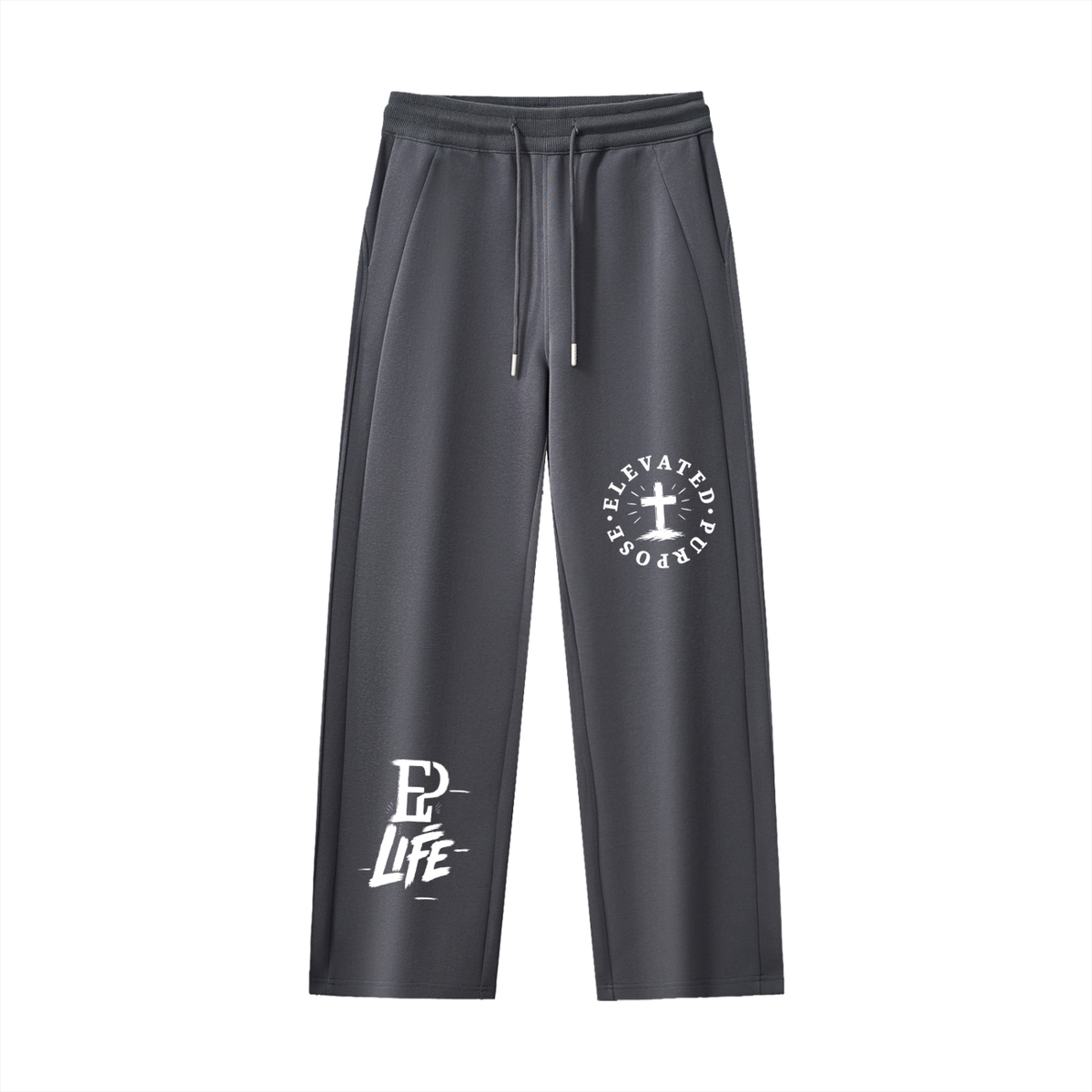 Women's Proverbs 19:21 Cropped Zip-Up Hoodie & Sweatpants Set