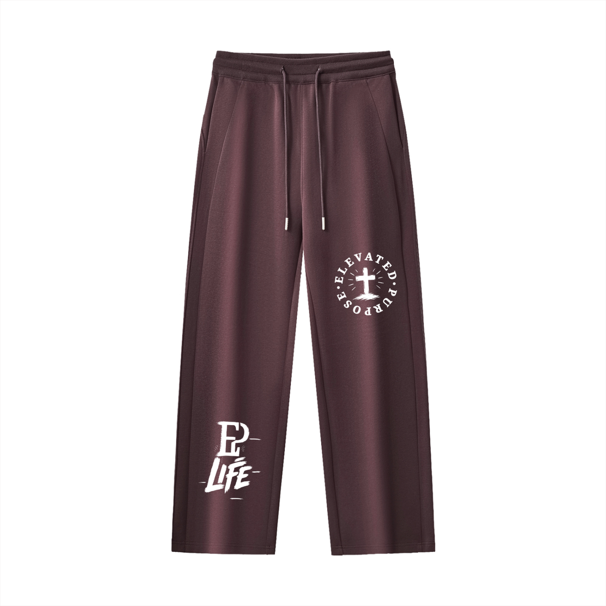 Women's Proverbs 19:21 Cropped Zip-Up Hoodie & Sweatpants Set