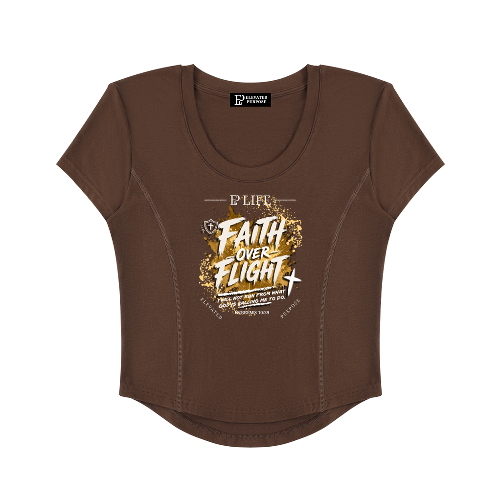 faithoverflight,christiancroptee,womenschristianshirt,scriptureapparel,hebrews1039,elevatedpurposeco,overcollection,minimalistchristianclothing,faithfashion,kingdomapparel,womenspaneledcroptop,rayonspandextee,purposedrivenclothing