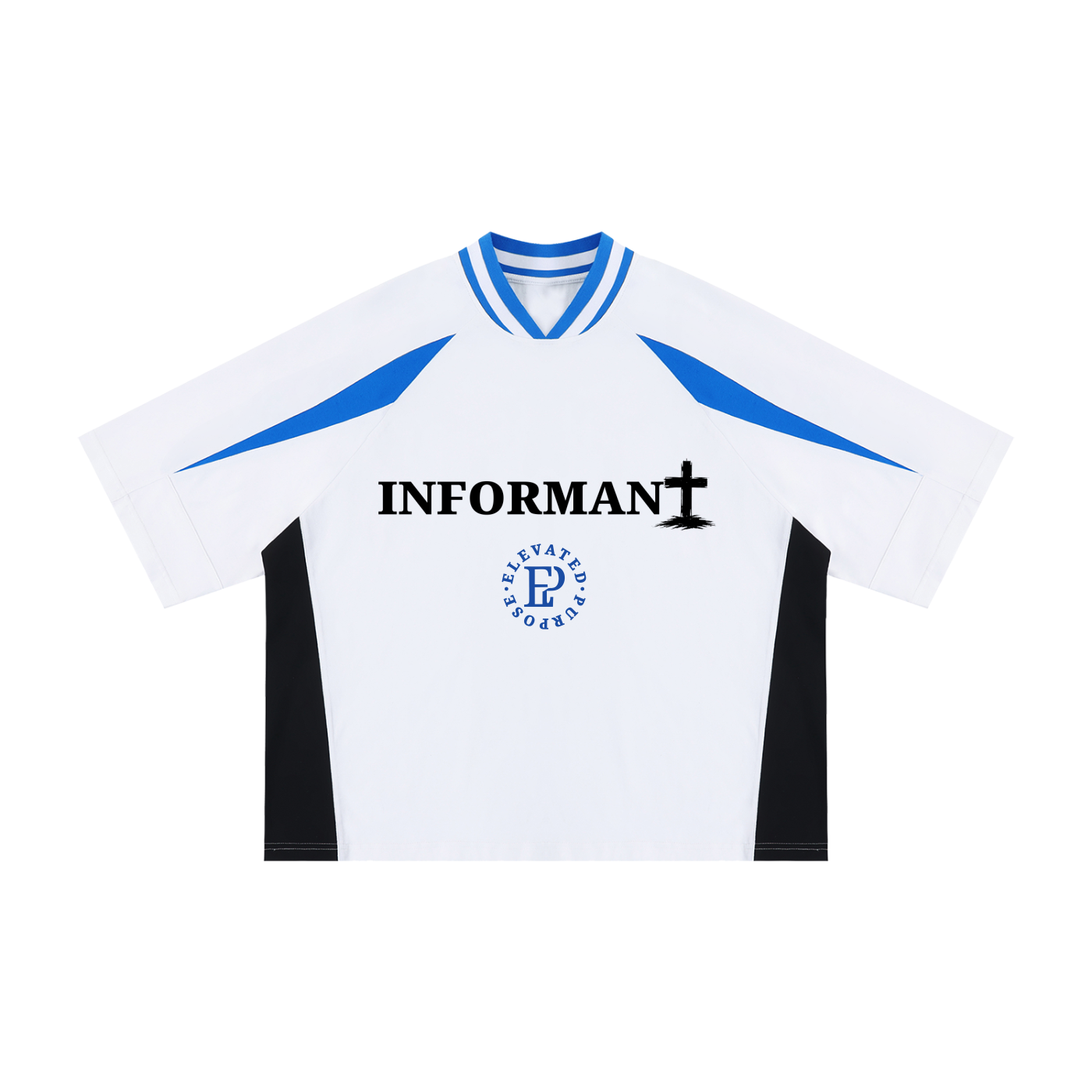 EP LIFE Informant Oversized V-Neck Tee