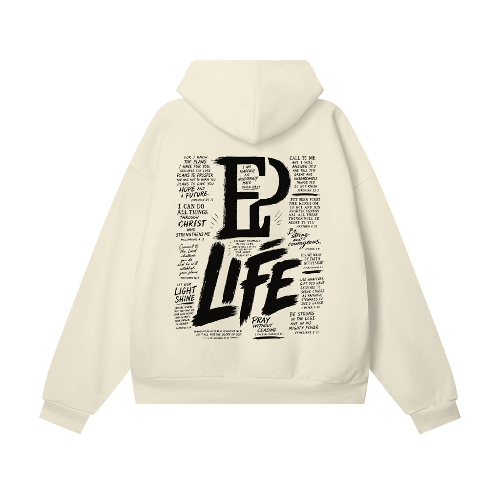 Men's Proverbs 19:21 Heavyweight Fleece Set - Hoodie & Straight Leg Sweatpants
