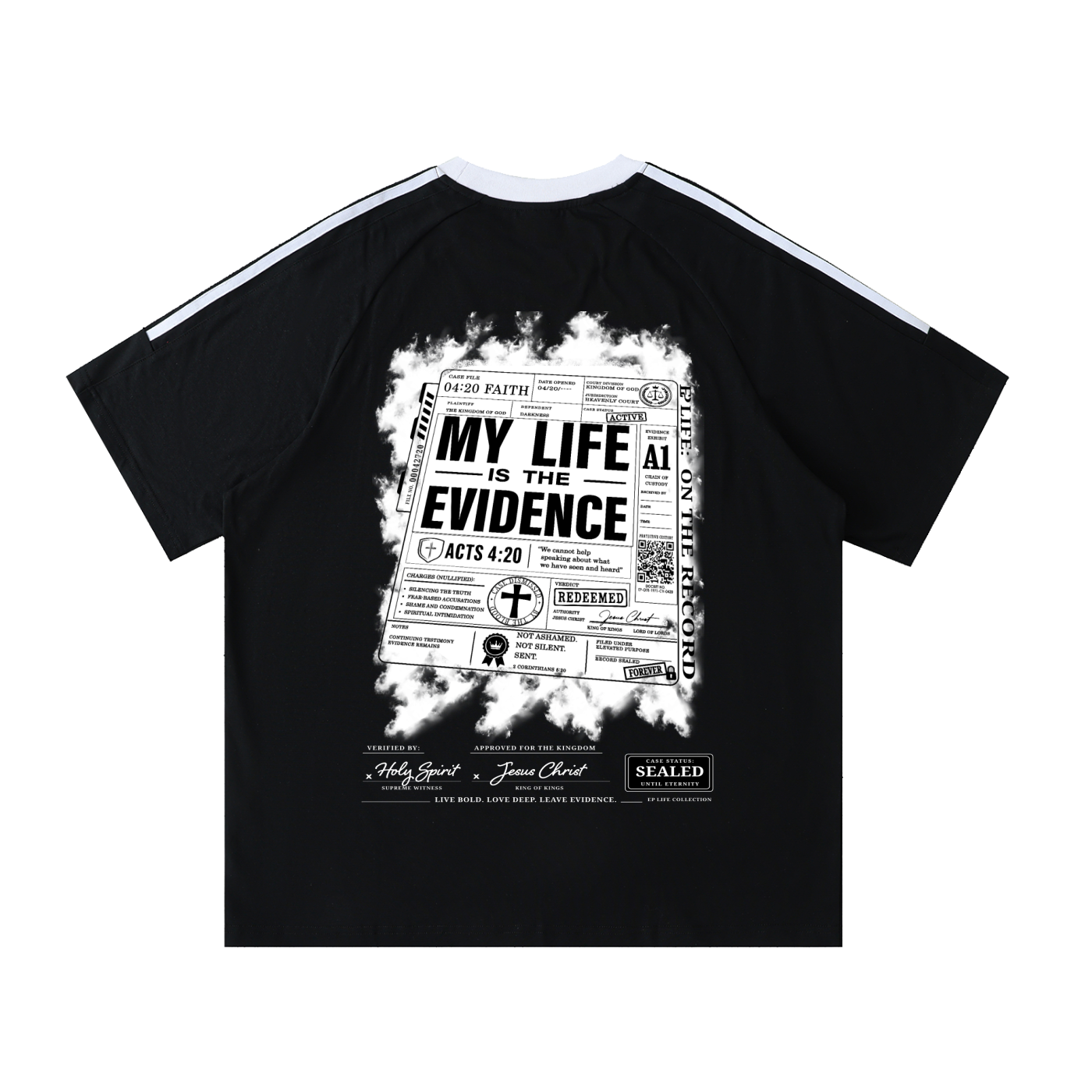 EP LIFE™ ON THE RECORD | WITNESS Performance Tee | Acts 4:20