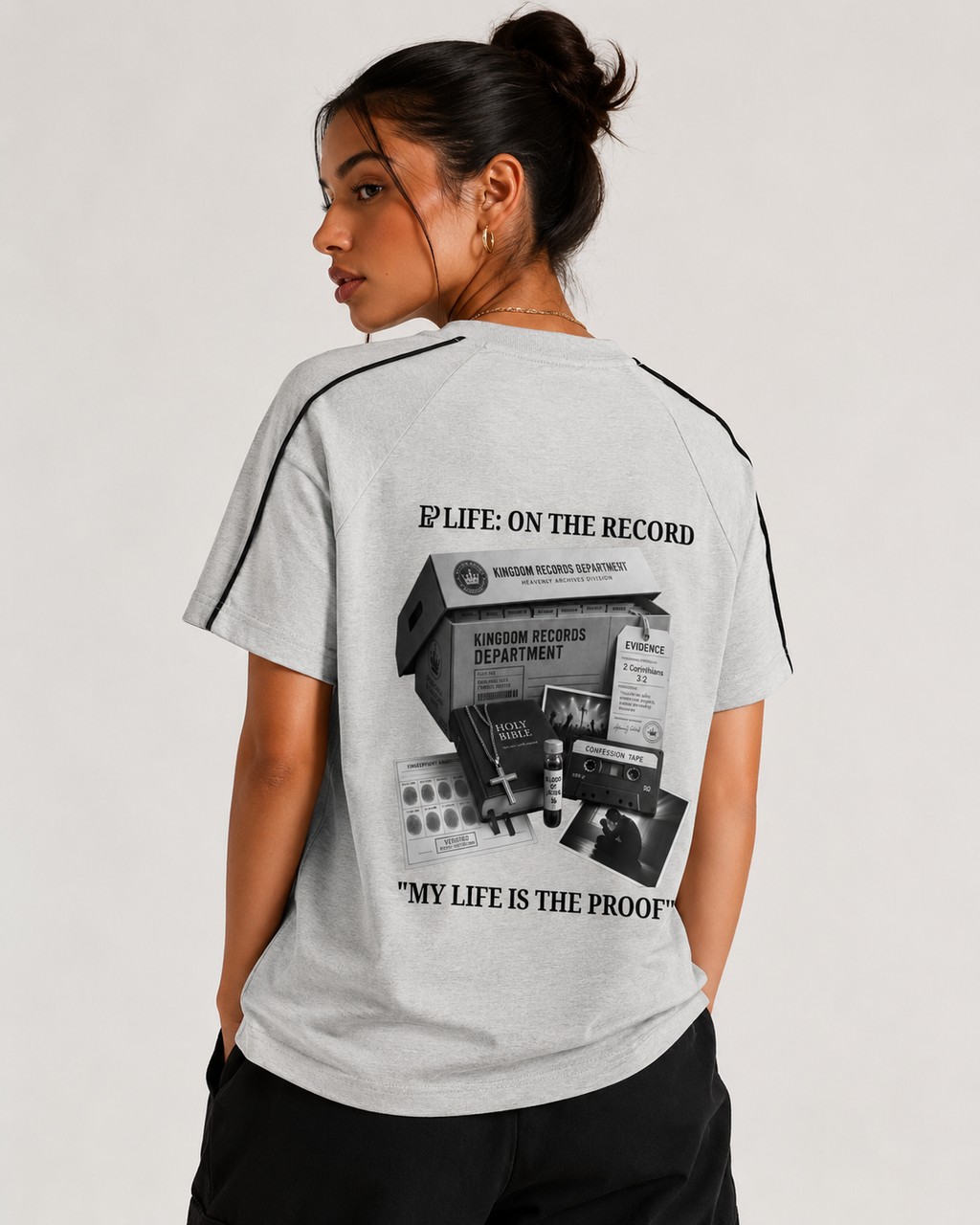 EP LIFE™ ON THE RECORD | EVIDENCE Tee | My Life Is the Proof
