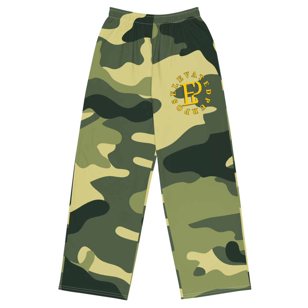 Elevated Purpose Proverbs 19:21 Camo - Women's Wide-leg Pants