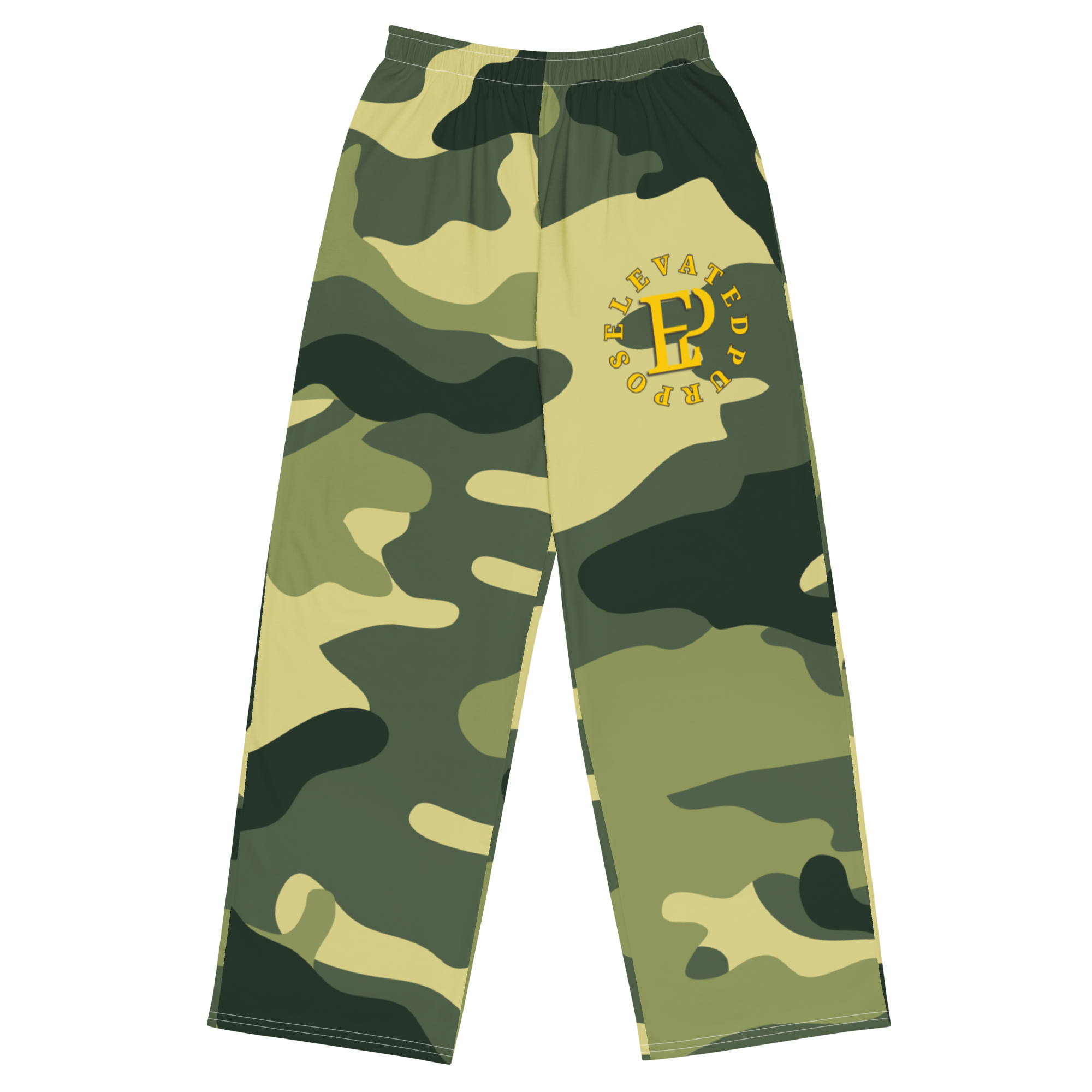 Elevated Purpose Proverbs 19:21 Camo - Women's Wide-leg Pants