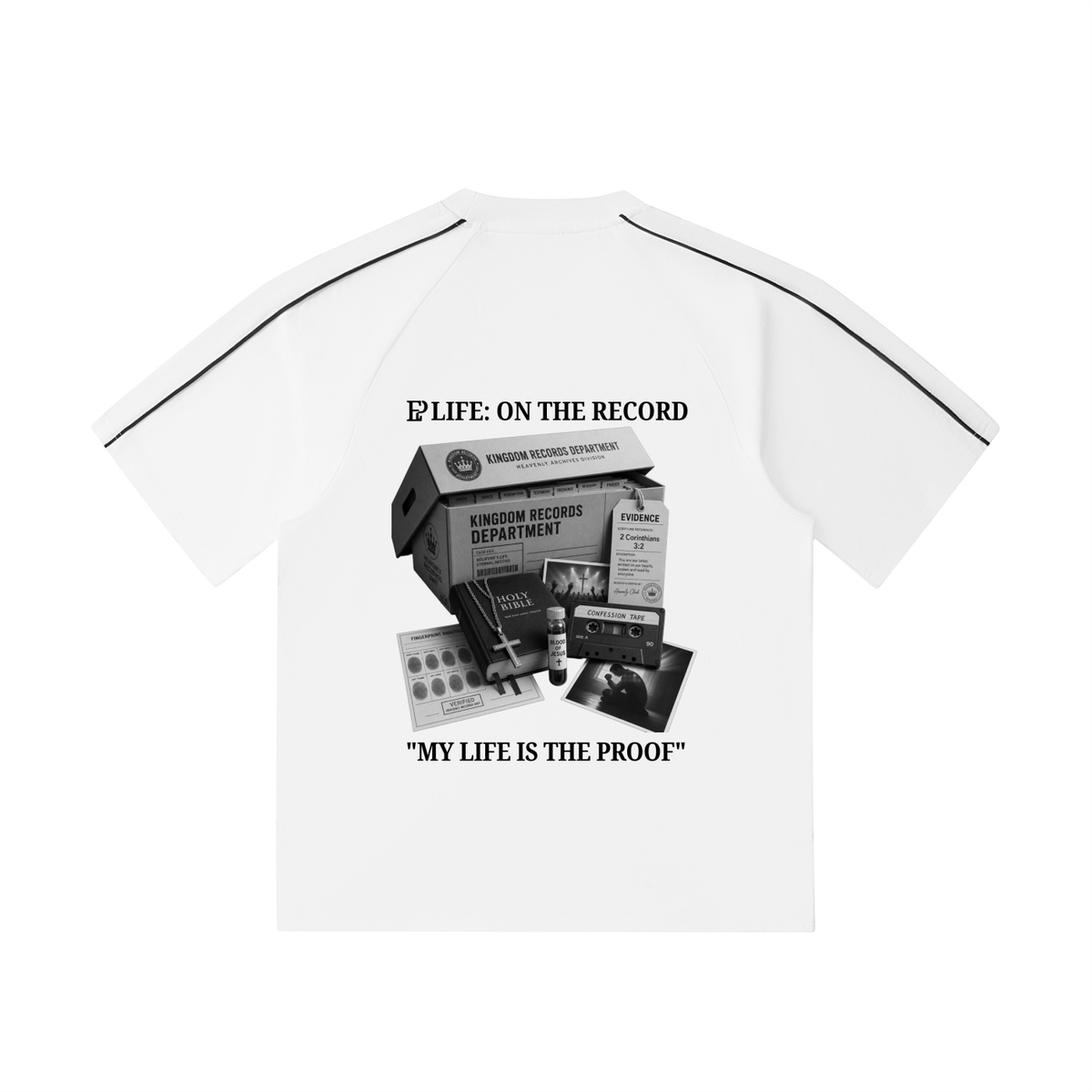 EP LIFE™ ON THE RECORD | EVIDENCE Tee | My Life Is the Proof