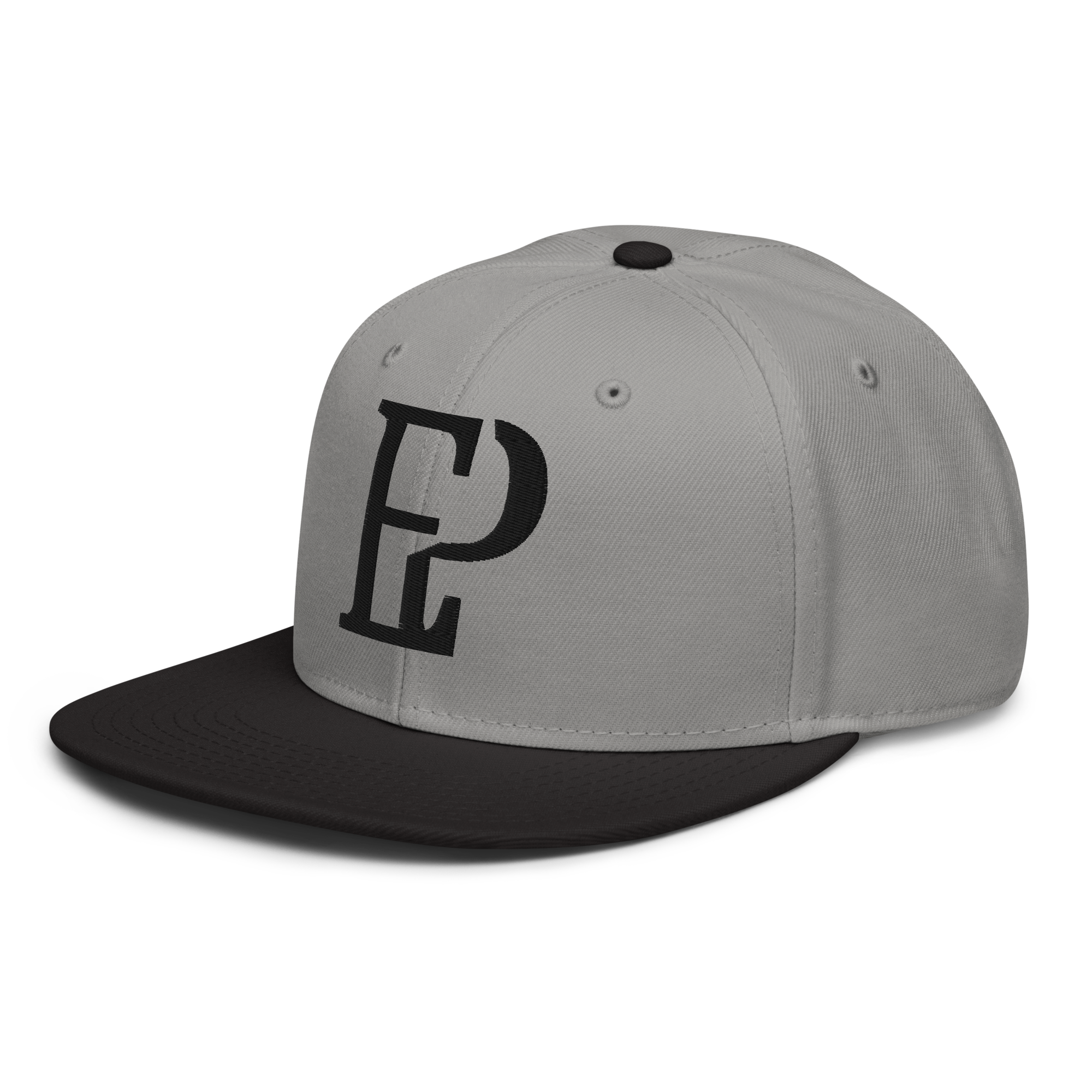 Elevated Purpose Snapback Series - Black/Gray