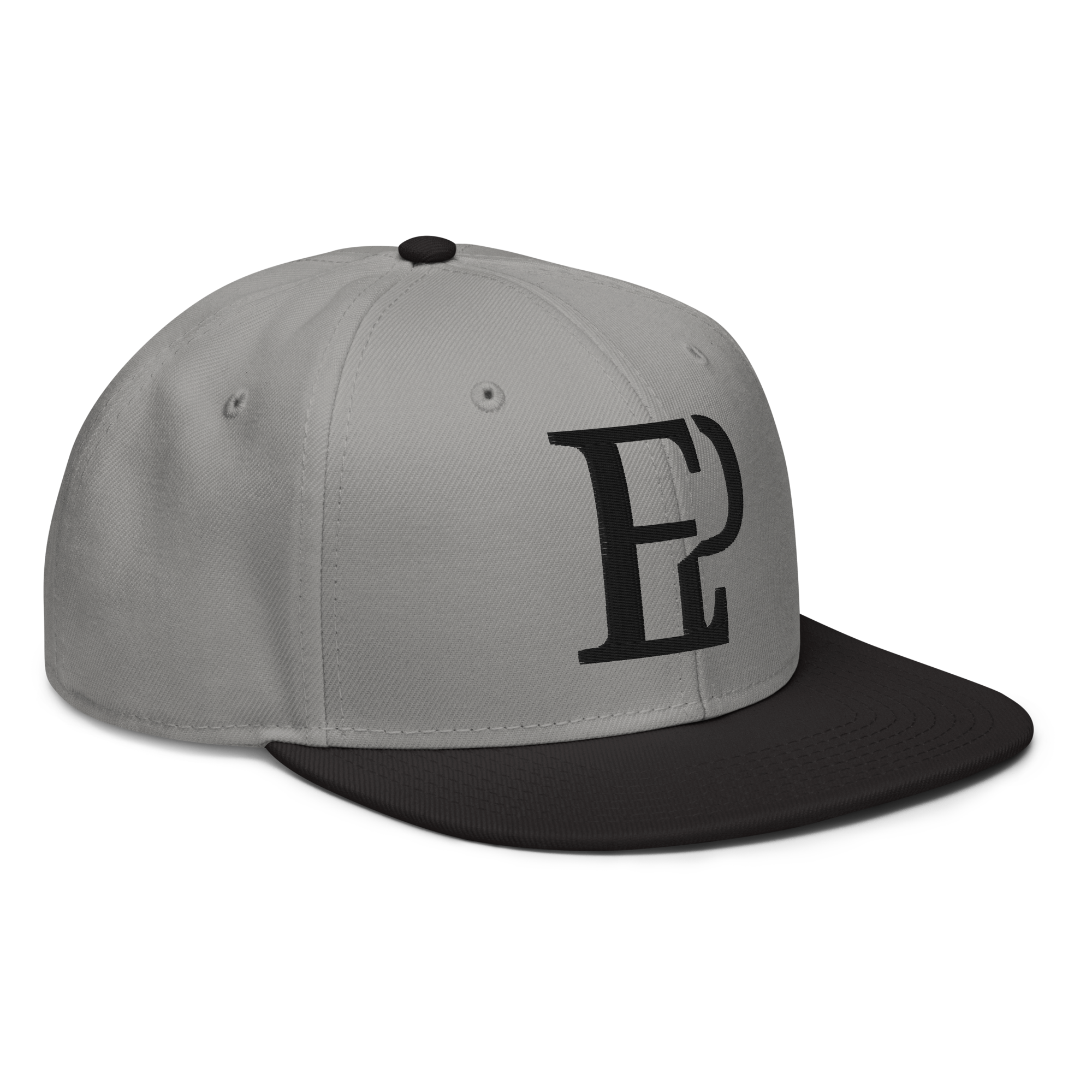 Elevated Purpose Snapback Series - Black/Gray
