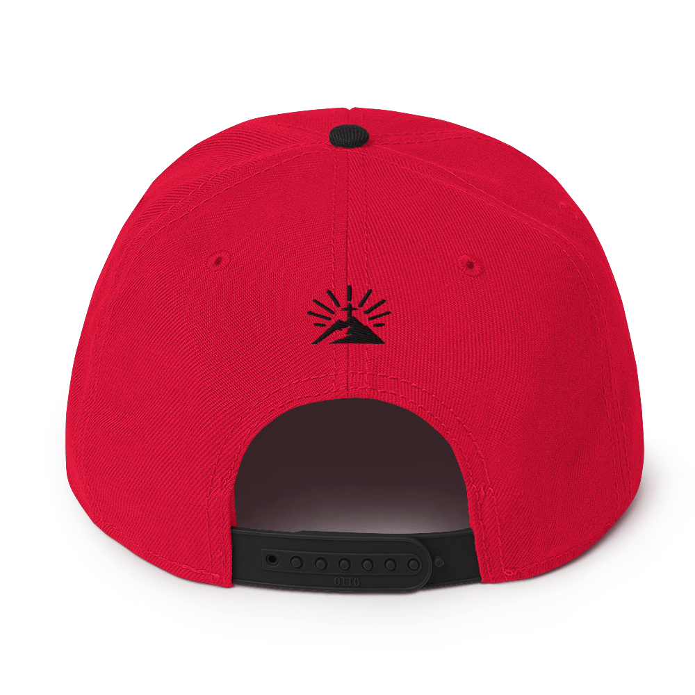 Elevated Purpose Snapback Series - Red/Black