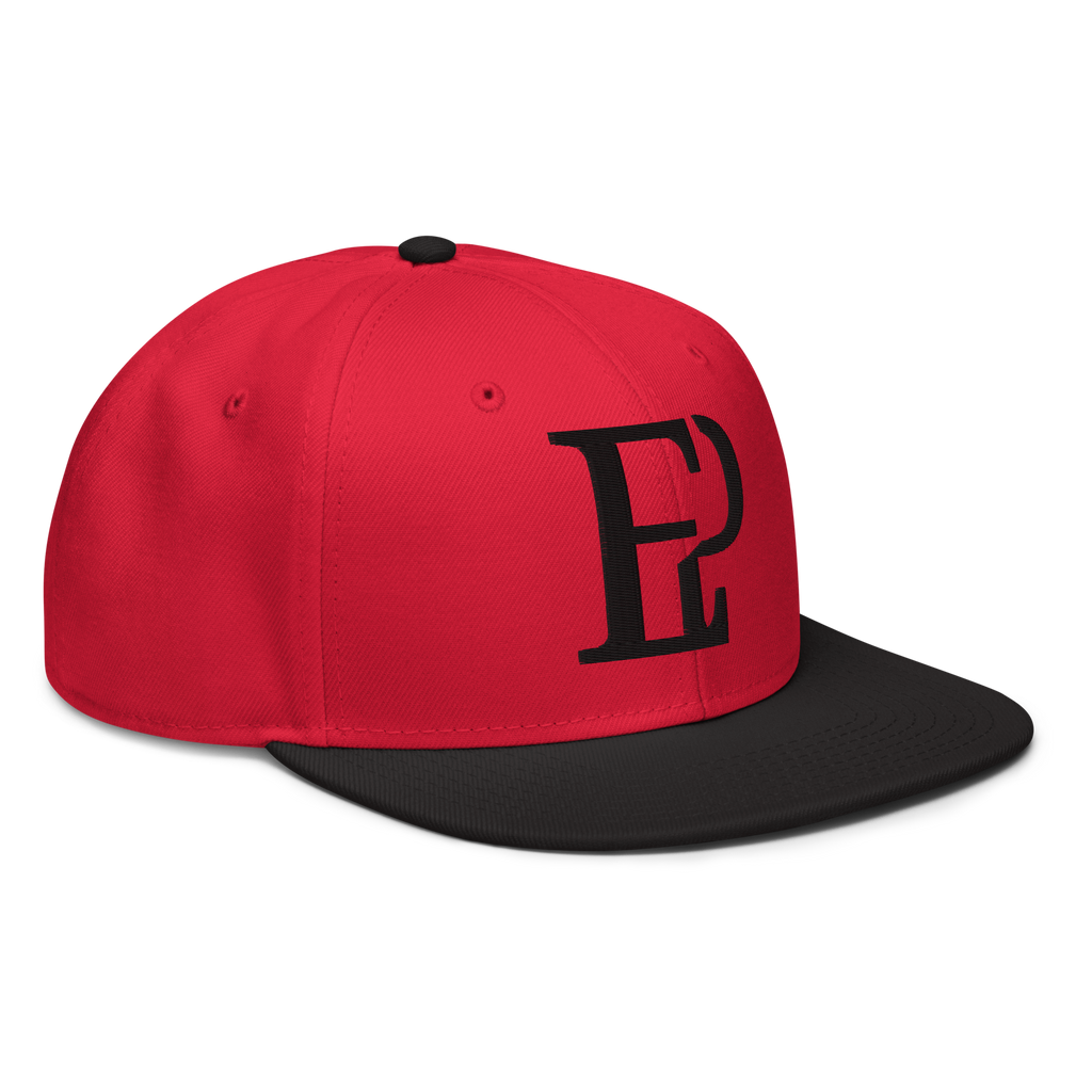 Elevated Purpose Snapback Series - Red/Black