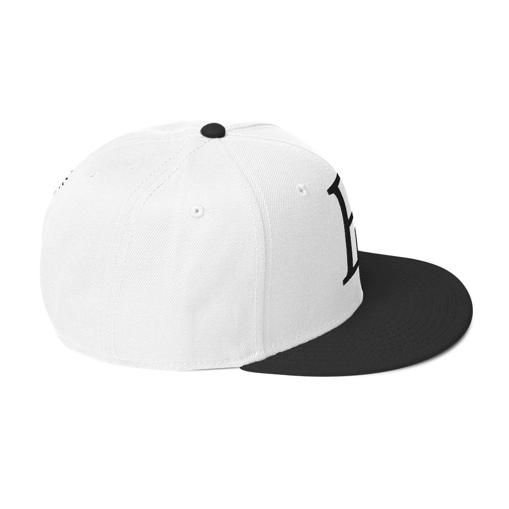 Elevated Purpose Snapback Series - Black/White