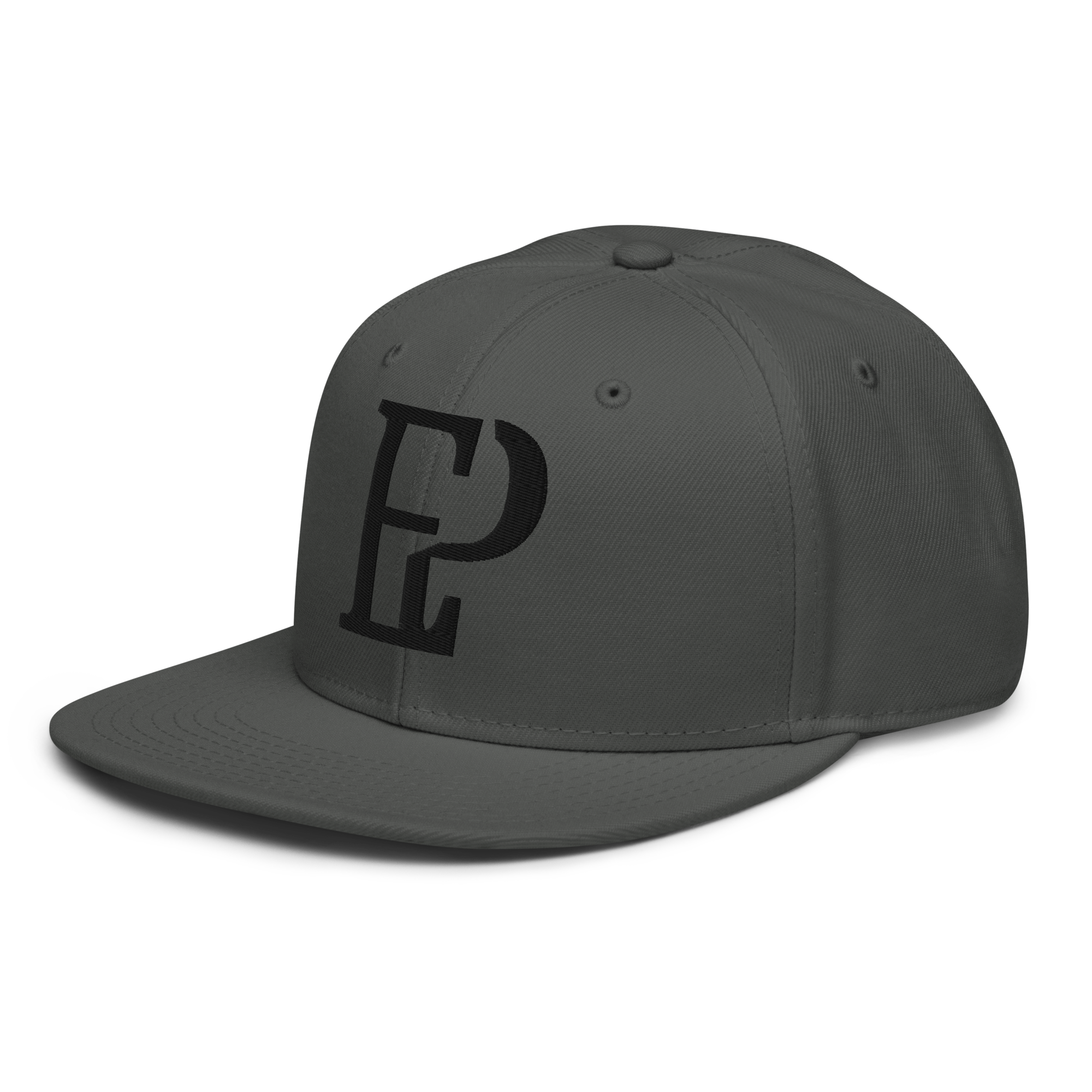 Elevated Purpose Snapback Series - Charcoal Gray