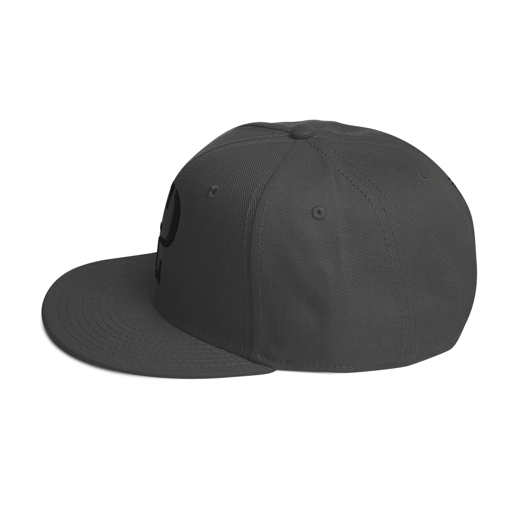 Elevated Purpose Snapback Series - Charcoal Gray