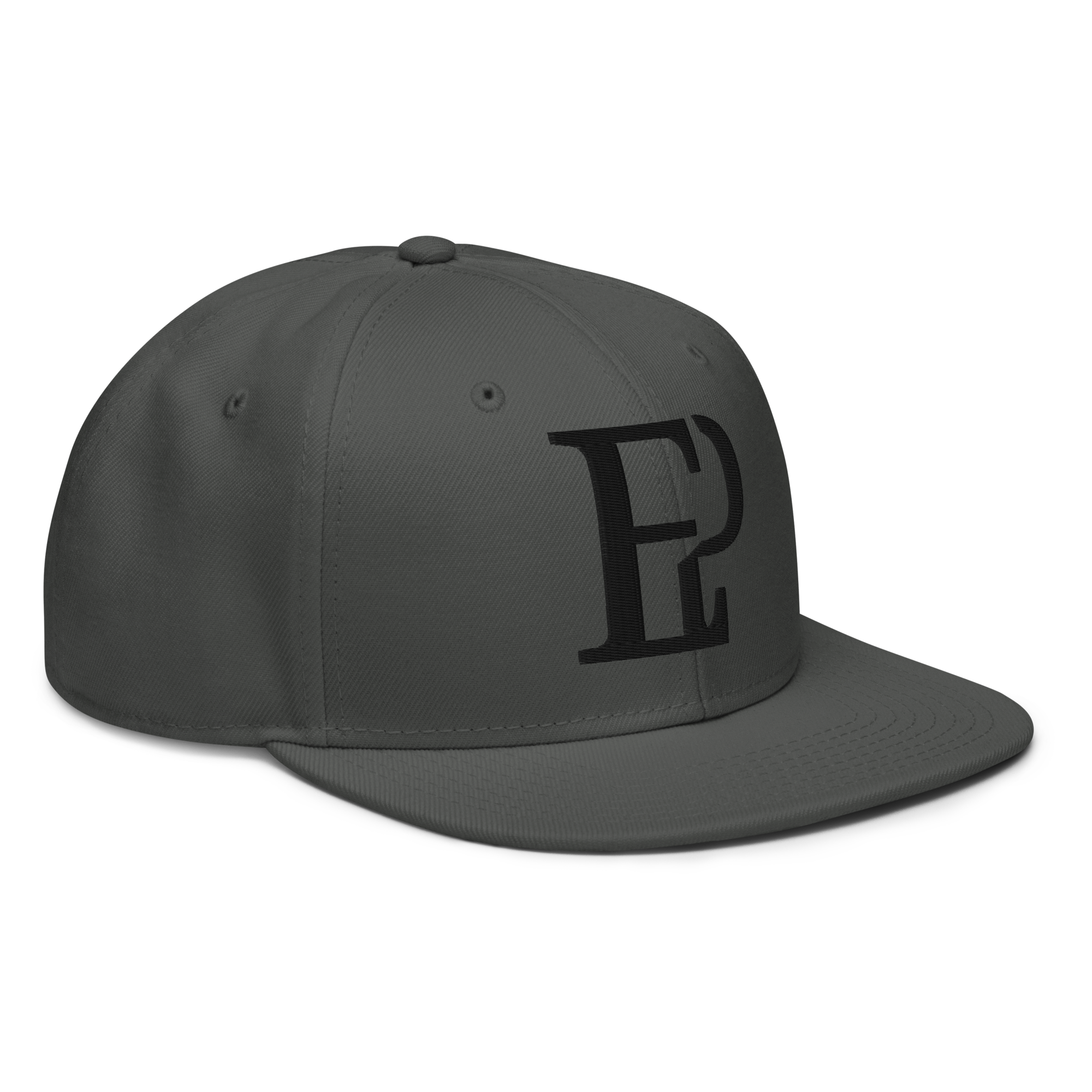 Elevated Purpose Snapback Series - Charcoal Gray