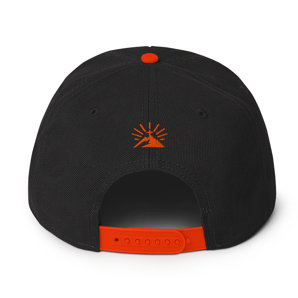 Elevated Purpose Snapback Series - Black/Orange