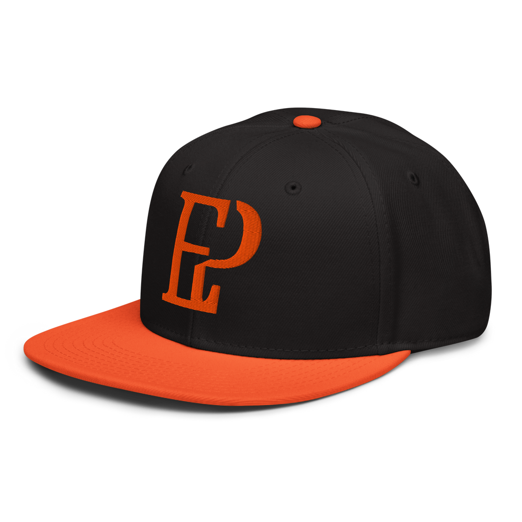 Elevated Purpose Snapback Series - Black/Orange