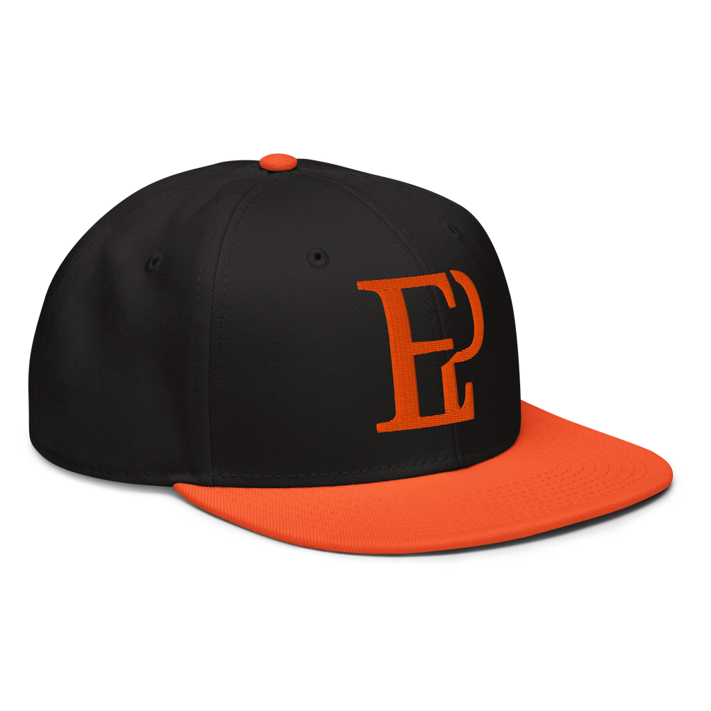 Elevated Purpose Snapback Series - Black/Orange