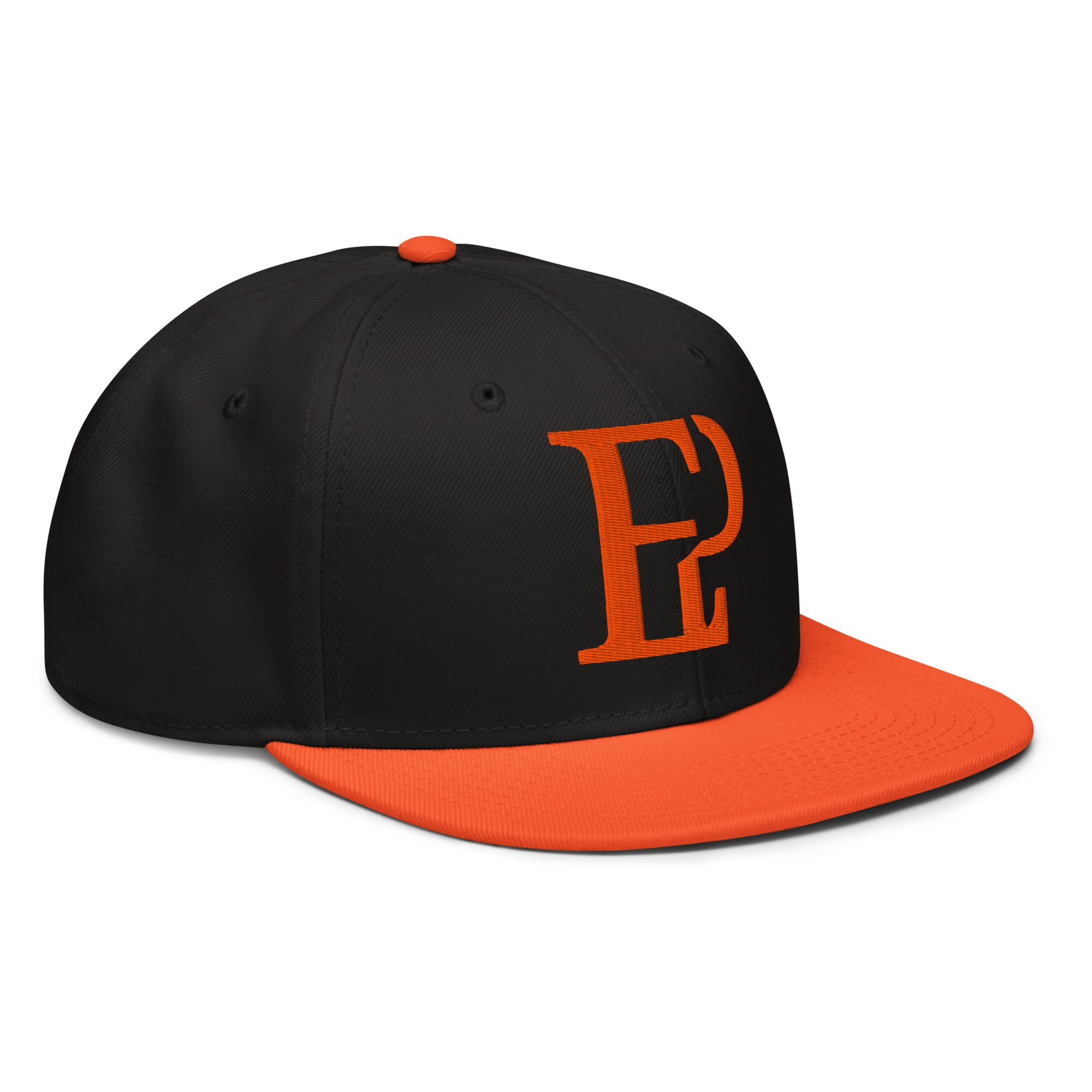 Elevated Purpose Snapback Series - Black/Orange