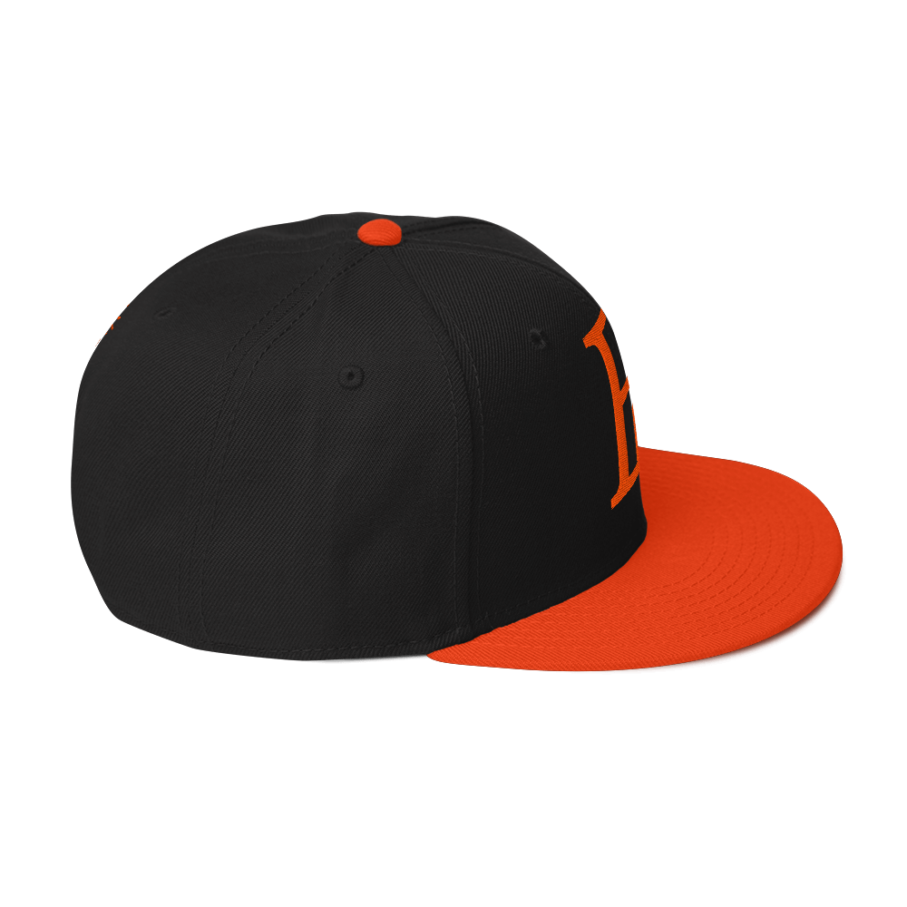 Elevated Purpose Snapback Series - Black/Orange